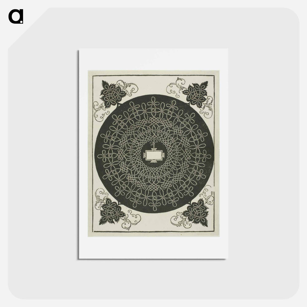 The Second Knot - アルブレヒト デューラー Postcard.