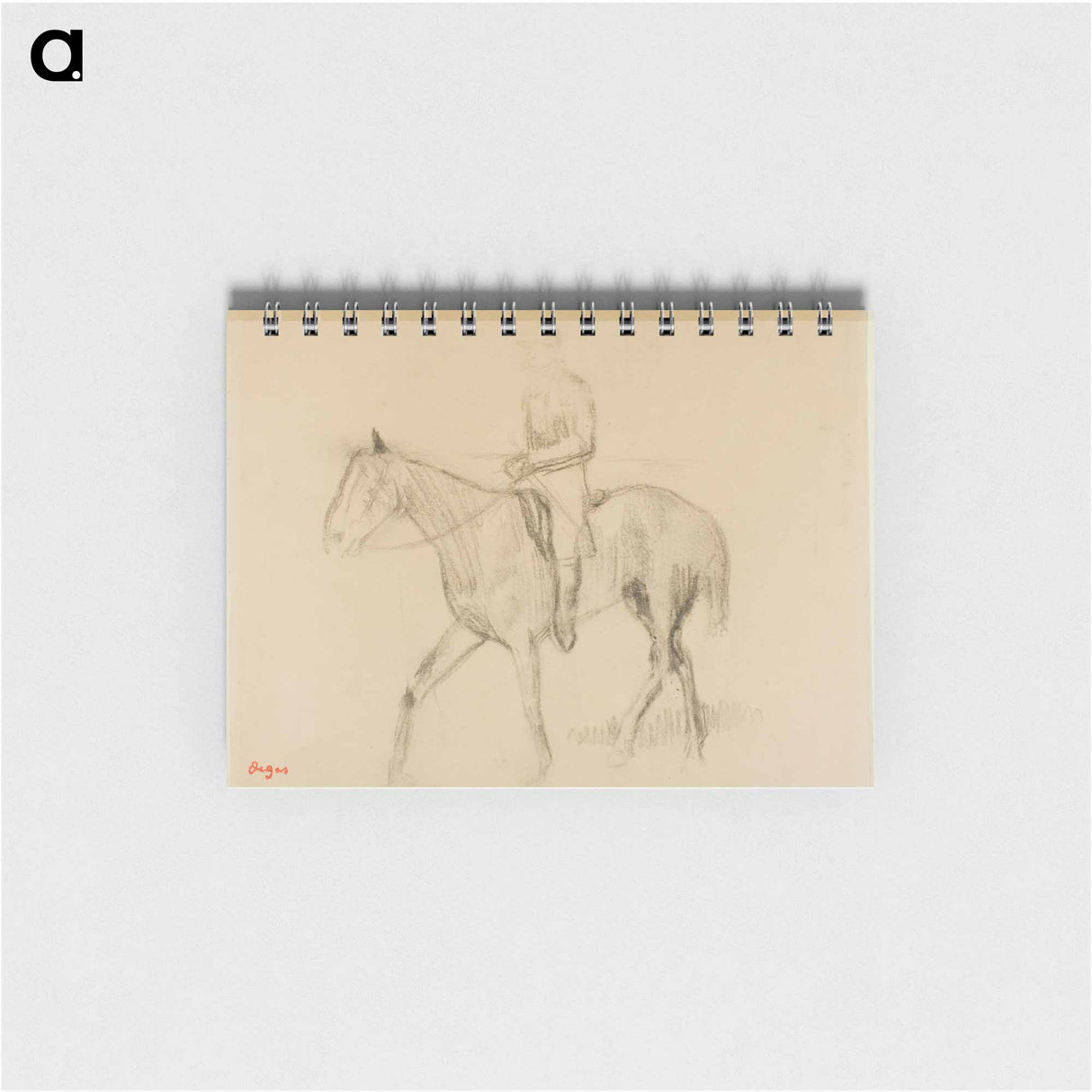 Horse and Rider - エドガー ドガ Memo.