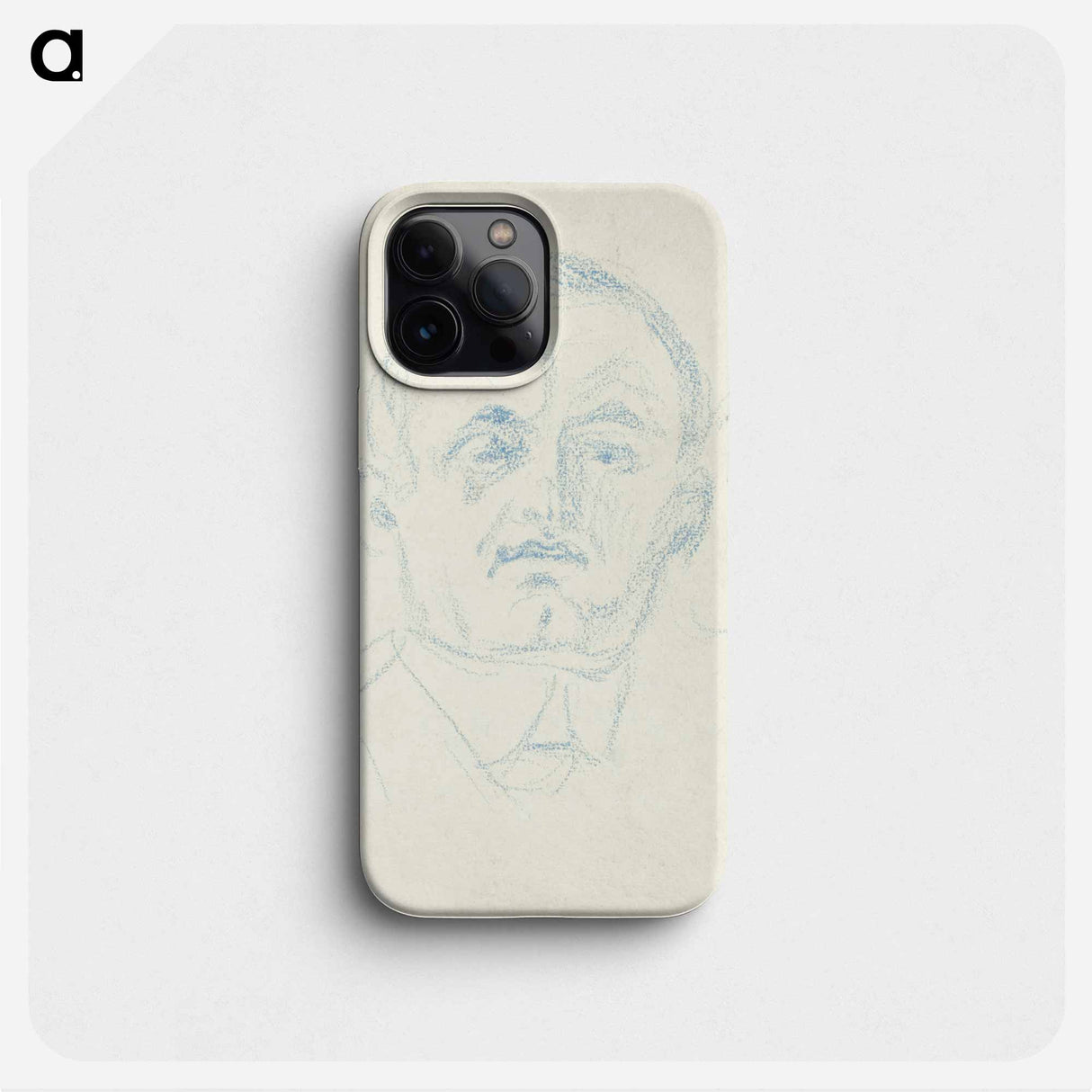 Self–Portrait - Edvard Munch Phone Case.