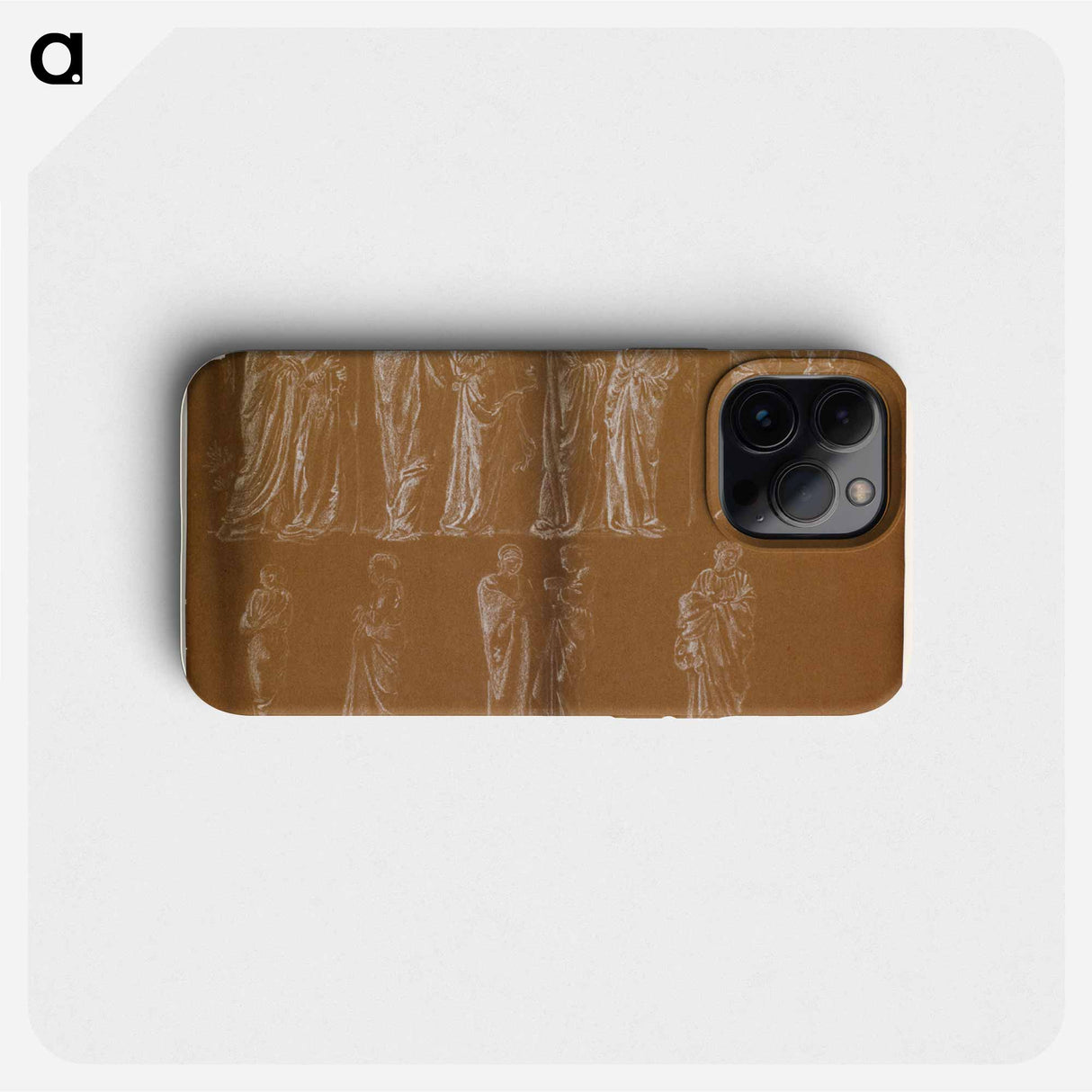 Female - Thirteen Drapery Studies - エドワード バーン ジョーンズ Phone Case.