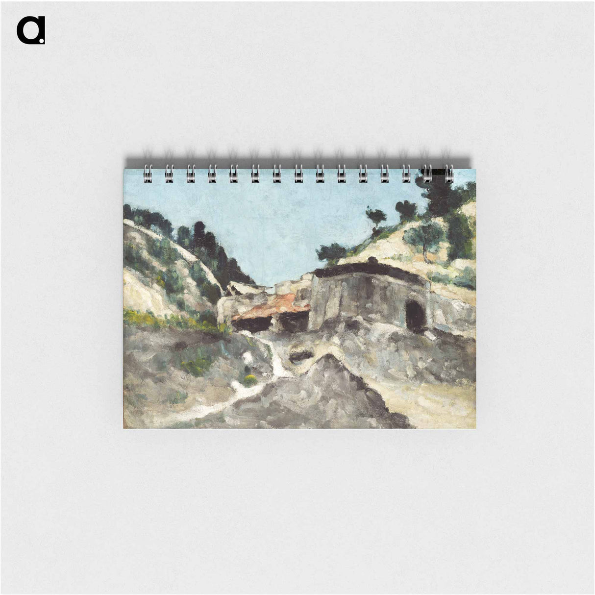 Landscape with Water Mill - ポール セザンヌ Memo.