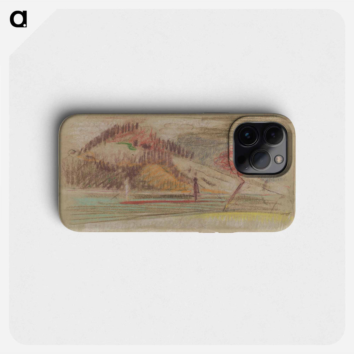 Autumn landscape - アーノルド ピーター ワイズ クビンチャン Phone Case.