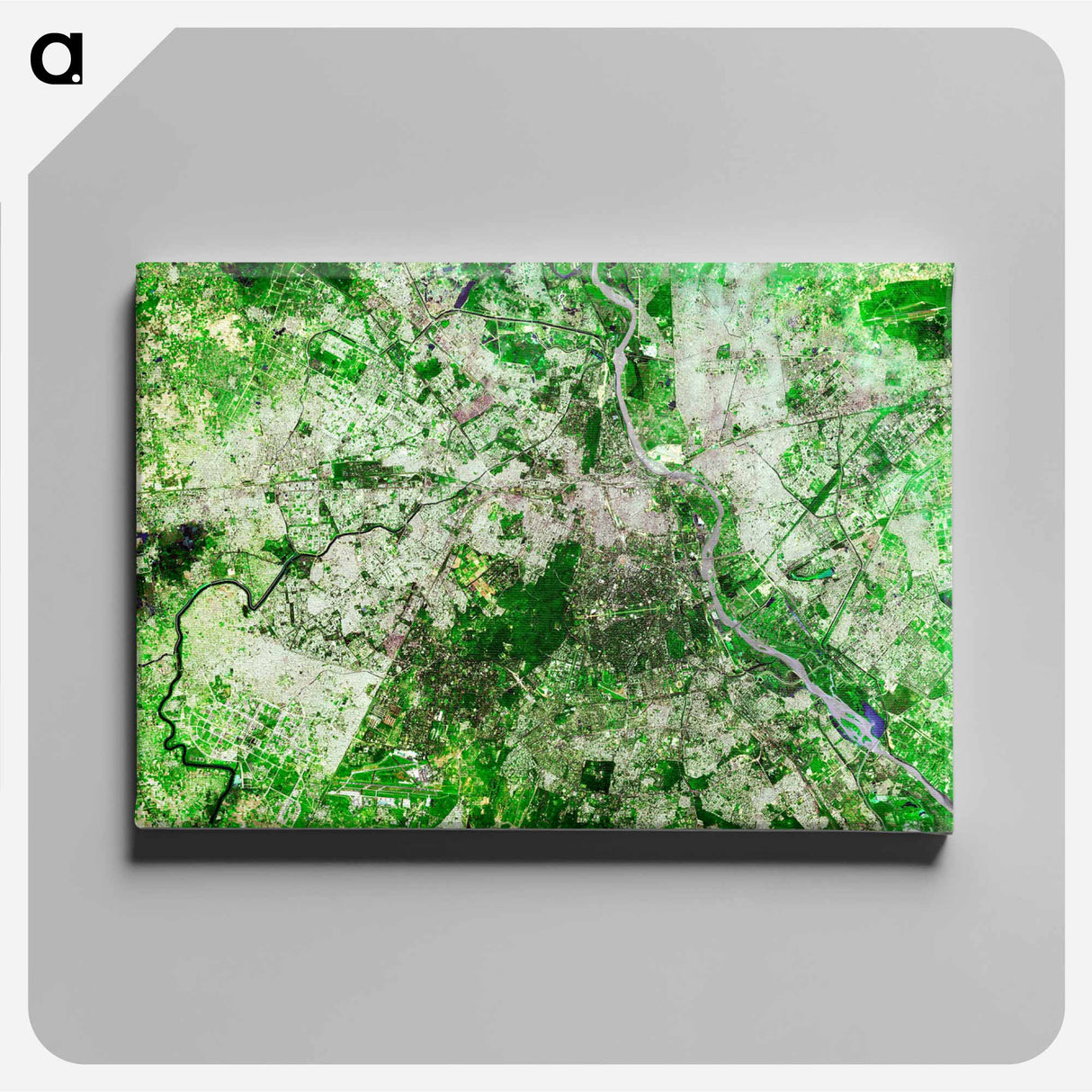 アートパネル-Delhi Metropolis
- 上空からの地球 Canvas.