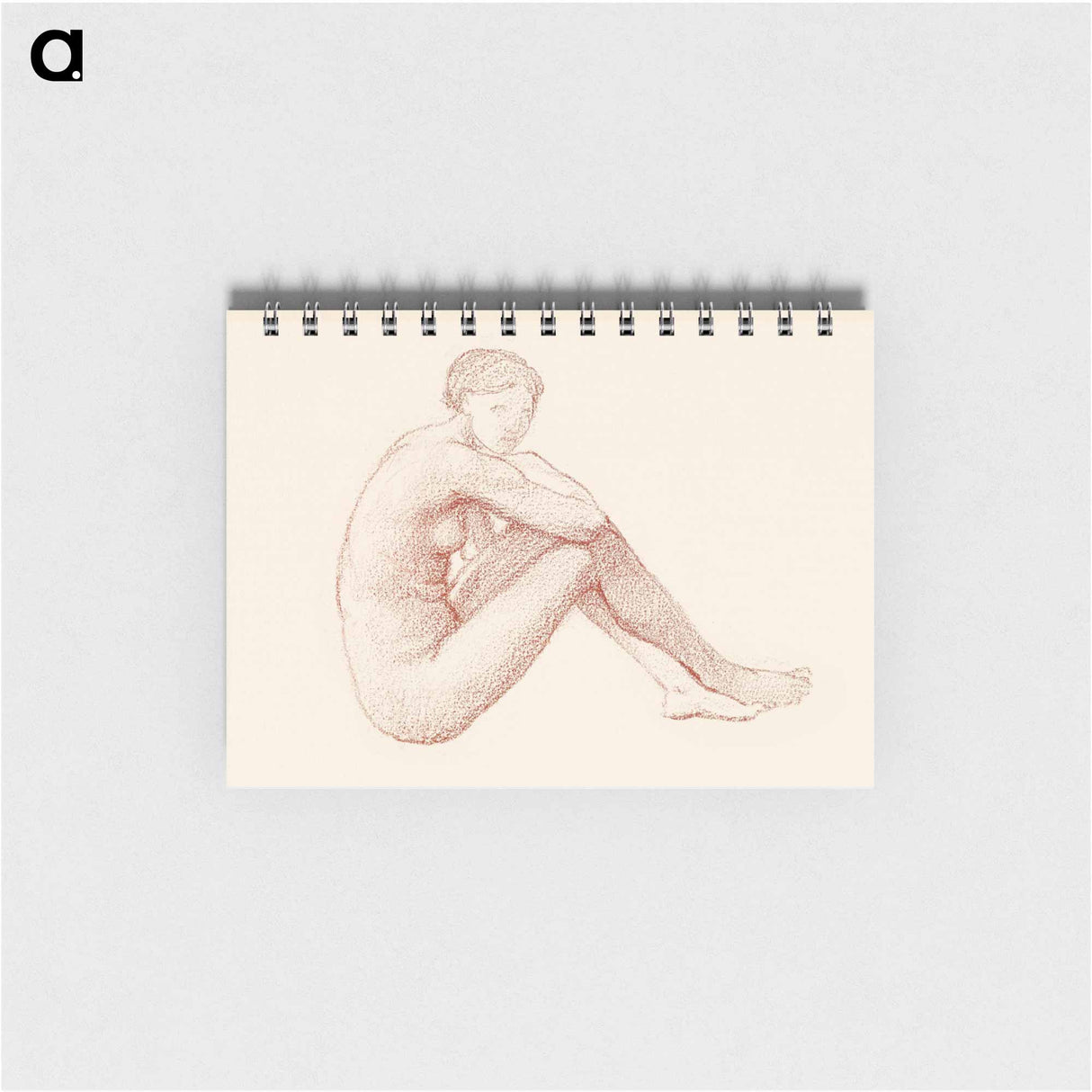アートメモ帳-Female Nude: Study - エドワード バーン ジョーンズ Memo.