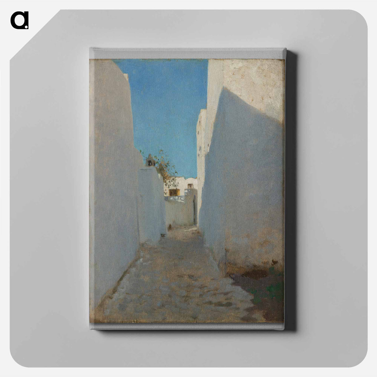 A Moroccan Street Scene - John Singer Sargent Canvas.