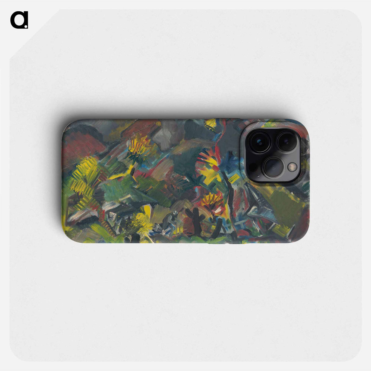 Mountain landscape - アーノルド ピーター ワイズ クビンチャン Phone Case.