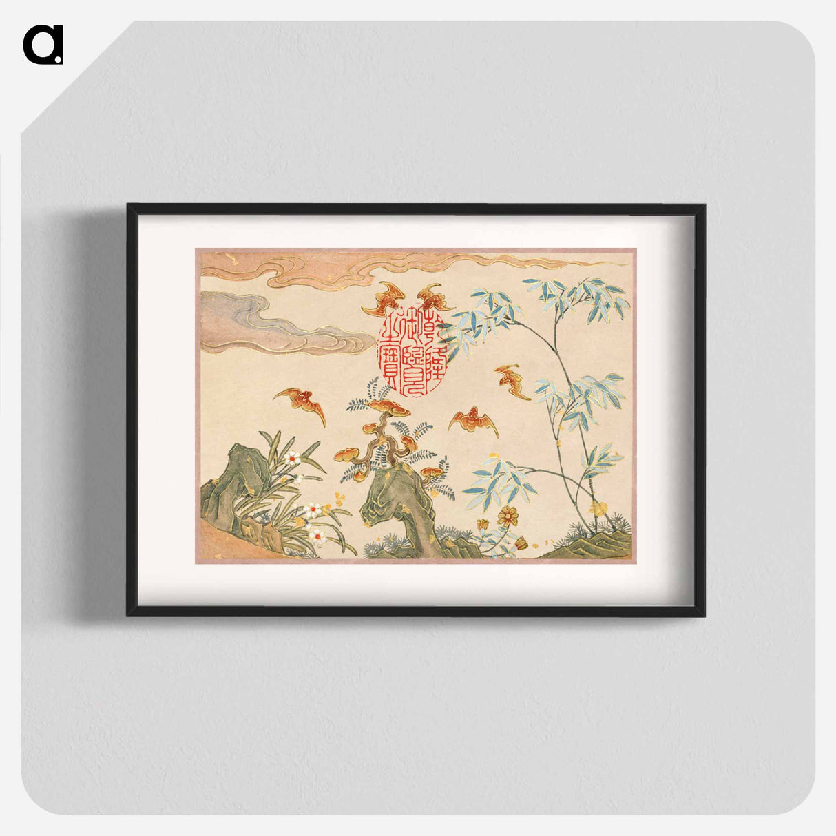 アートポスター-Bats, Rocks, and Flowers
- クリーブランド美術館 Poster.