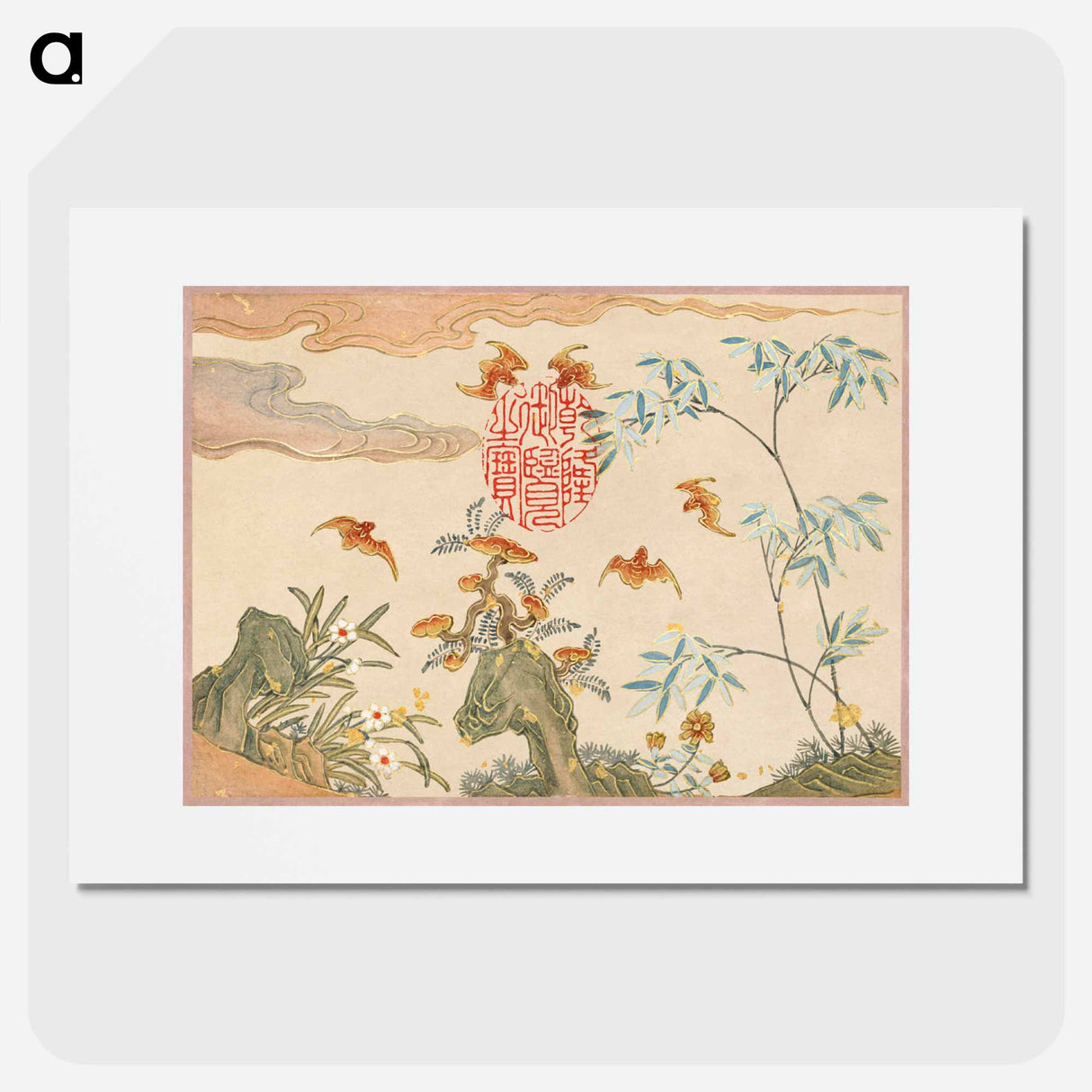 アートポスター-Bats, Rocks, and Flowers
- クリーブランド美術館 Poster.