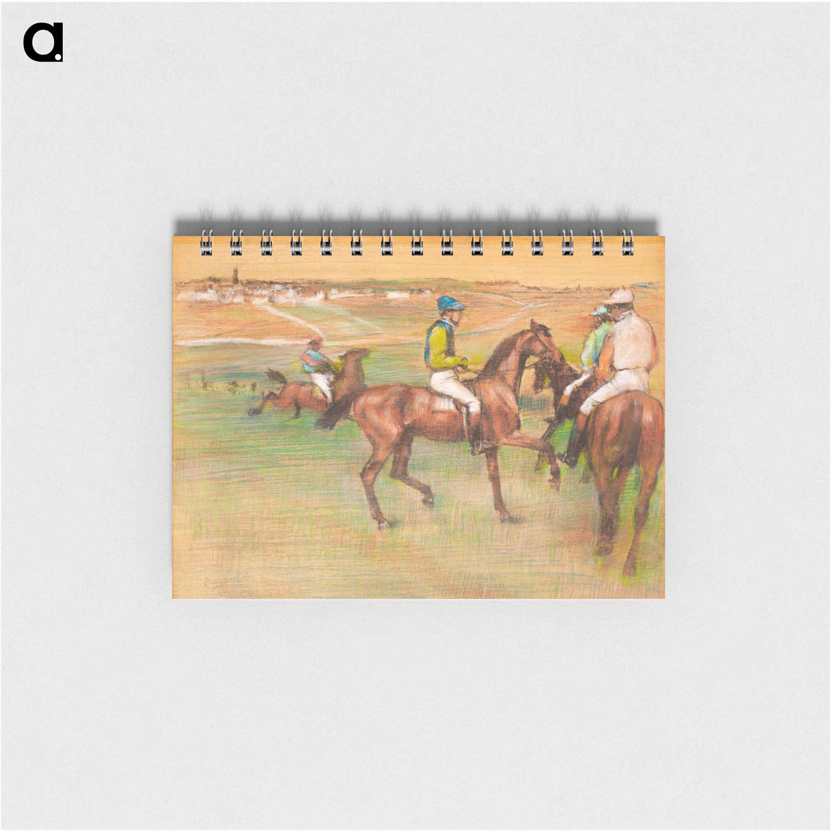 Race Horses - エドガー ドガ Memo.