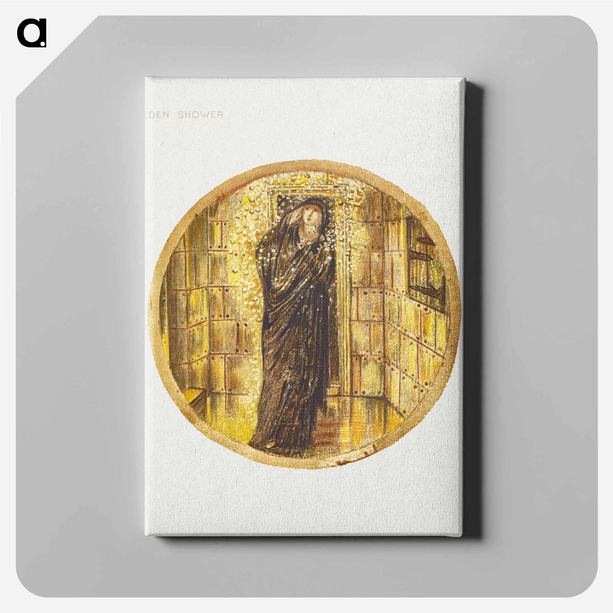 Golden Shower from The Flower Book - エドワード バーン ジョーンズ Canvas.