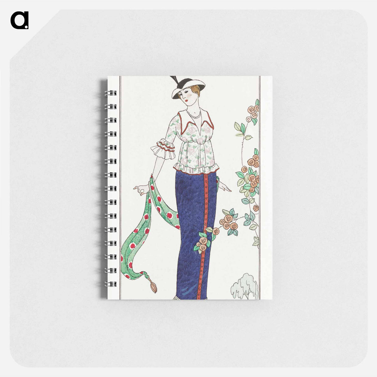 Costumes Parisiens, no. 3: Toilette d'Été - ジョルジュ バルビエ Memo.