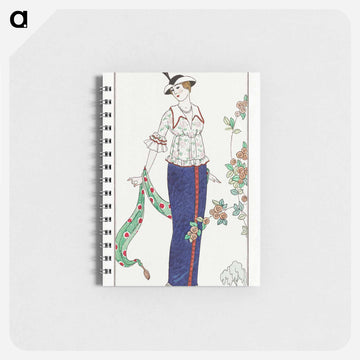 Costumes Parisiens, no. 3: Toilette d'Été - ジョルジュ バルビエ Memo.