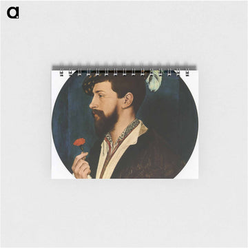 Portrait of Simon George of Quocote - ハンス ホルバイン Memo.