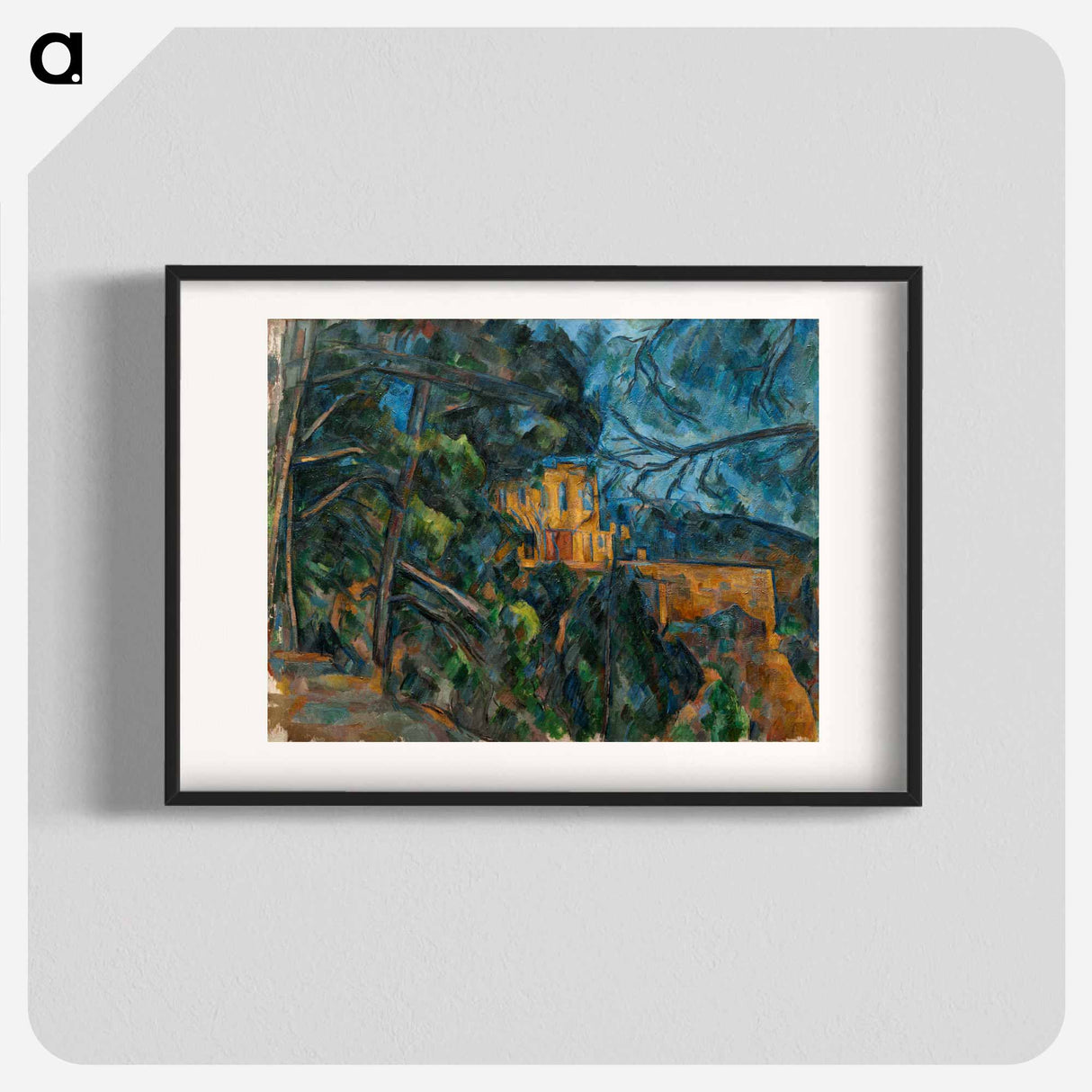Château Noir - Paul Cézanne Poster.