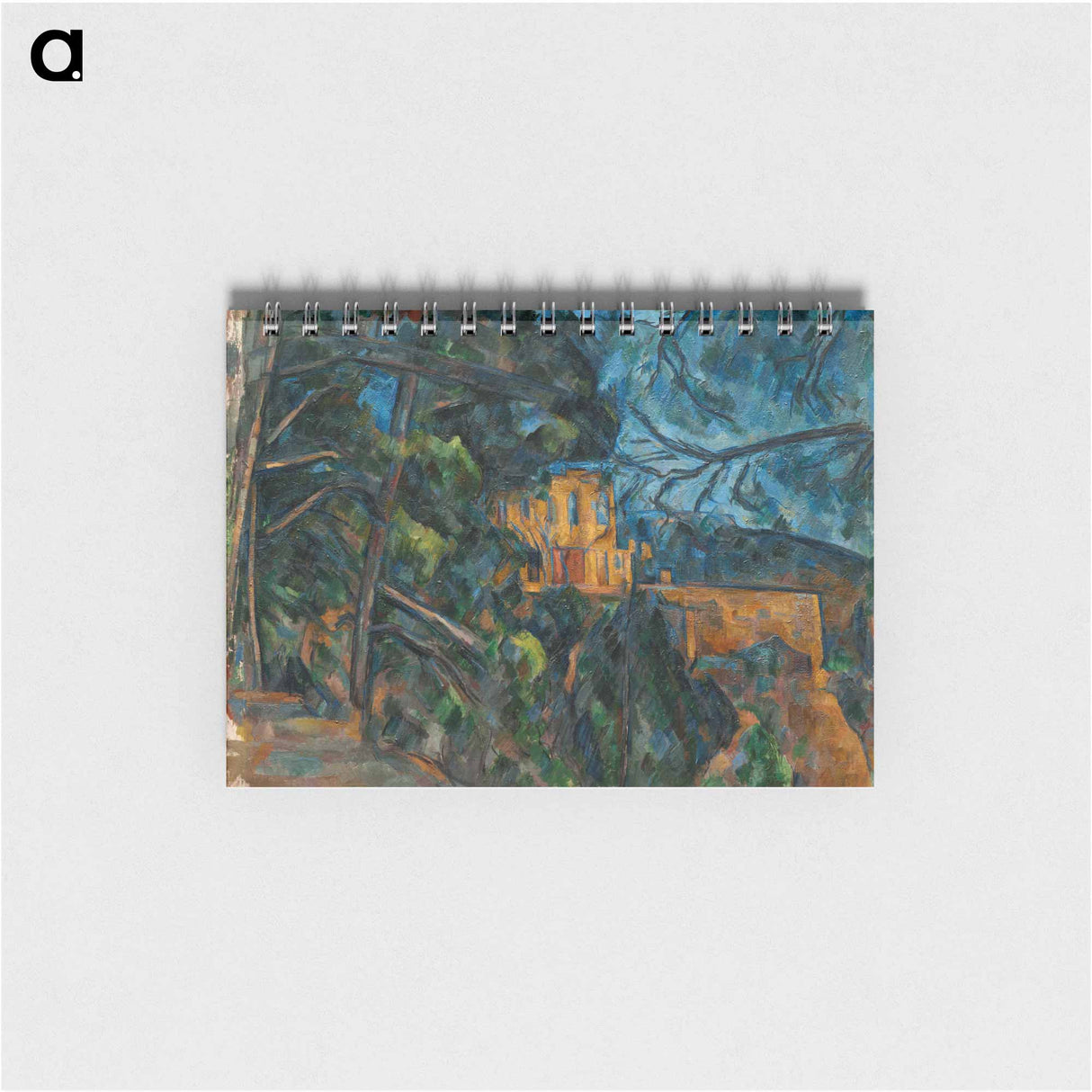 アートメモ帳-Château Noir - ポール セザンヌ Memo.