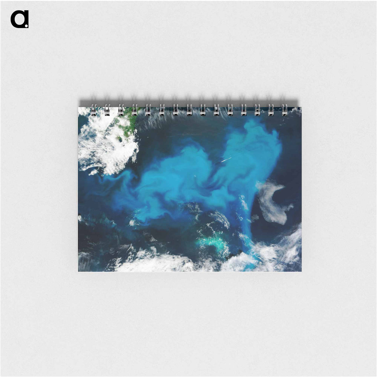 アートメモ帳-Phytoplankton Bloom off Newfoundland
- 上空からの地球 Memo.