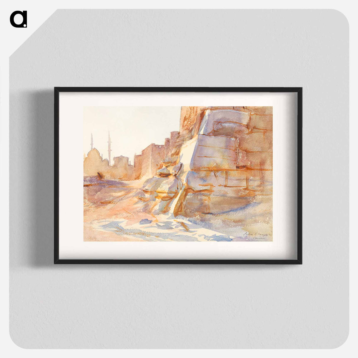 Cairo - John Singer Sargent Poster.