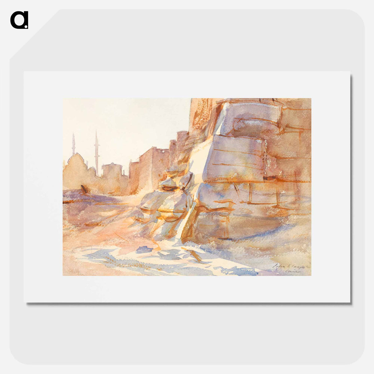 Cairo - John Singer Sargent Poster.