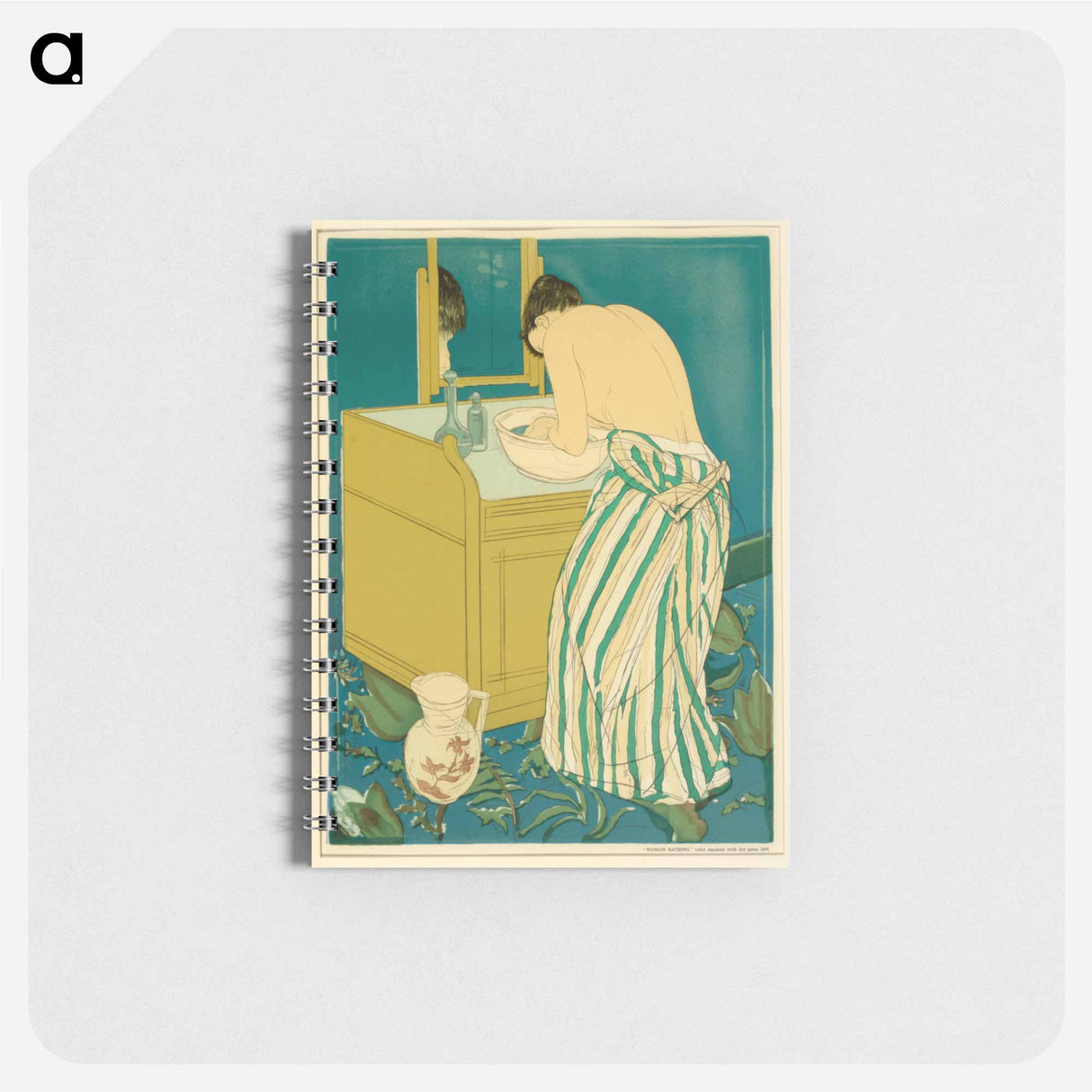 Woman Bathing - メアリー カサット Memo.