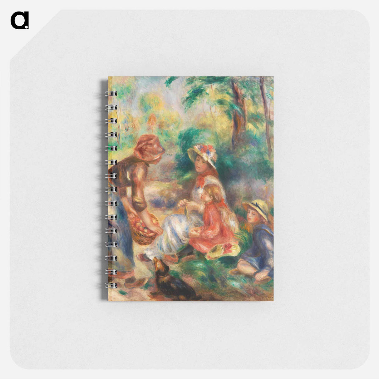 Apple Vendor - ピエール オーギュスト ルノワール Memo.