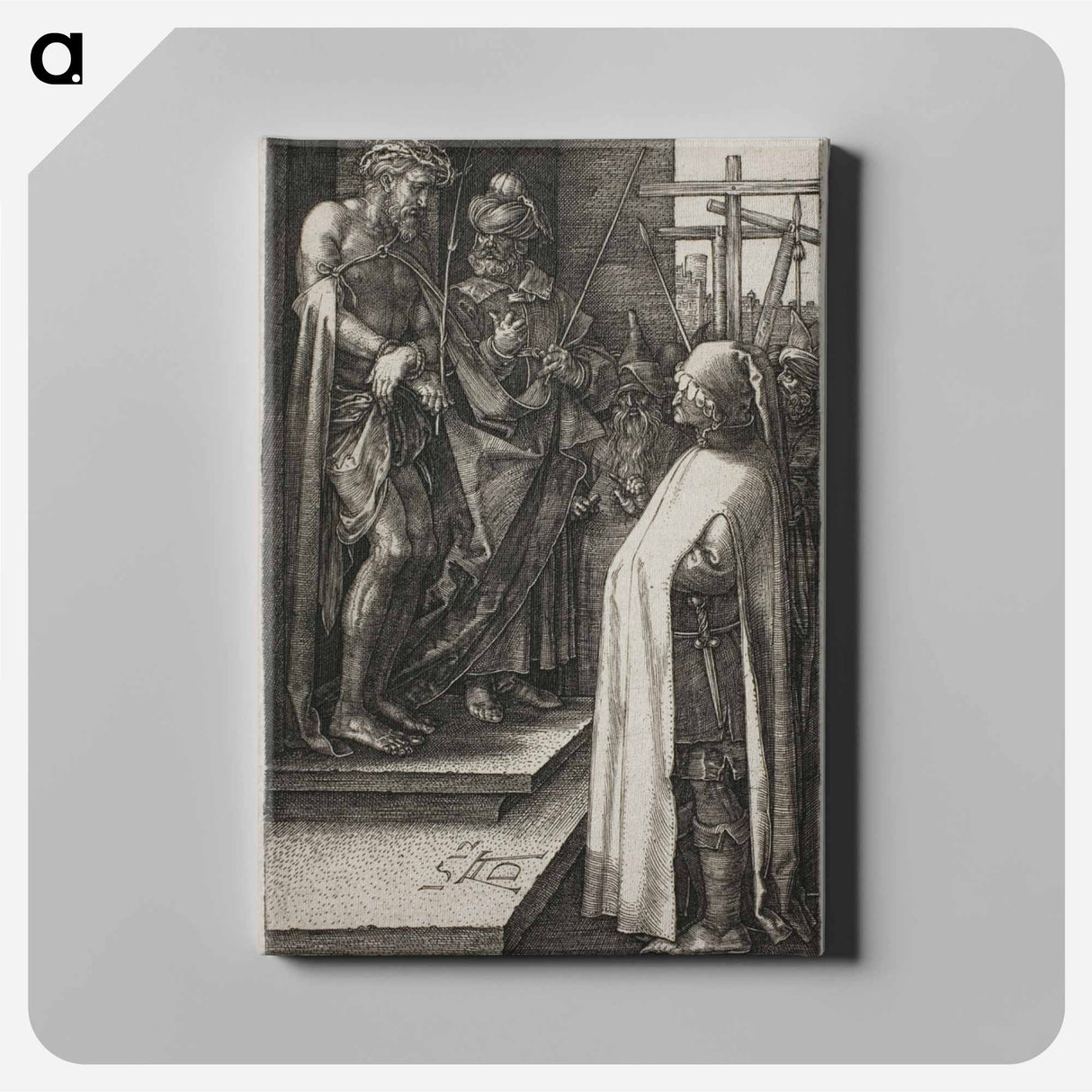 Ecce Homo - アルブレヒト デューラー Canvas.