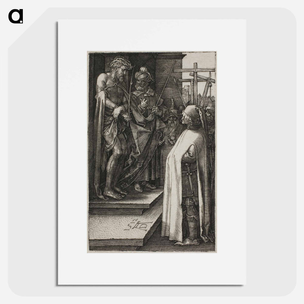 Ecce Homo - アルブレヒト デューラー Poster.