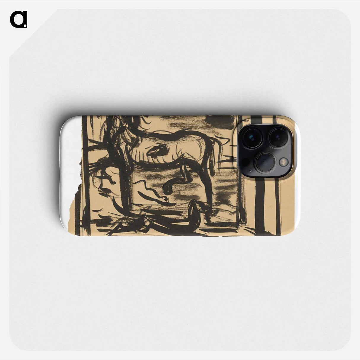 A horse - アーノルド ピーター ワイズ クビンチャン Phone Case.