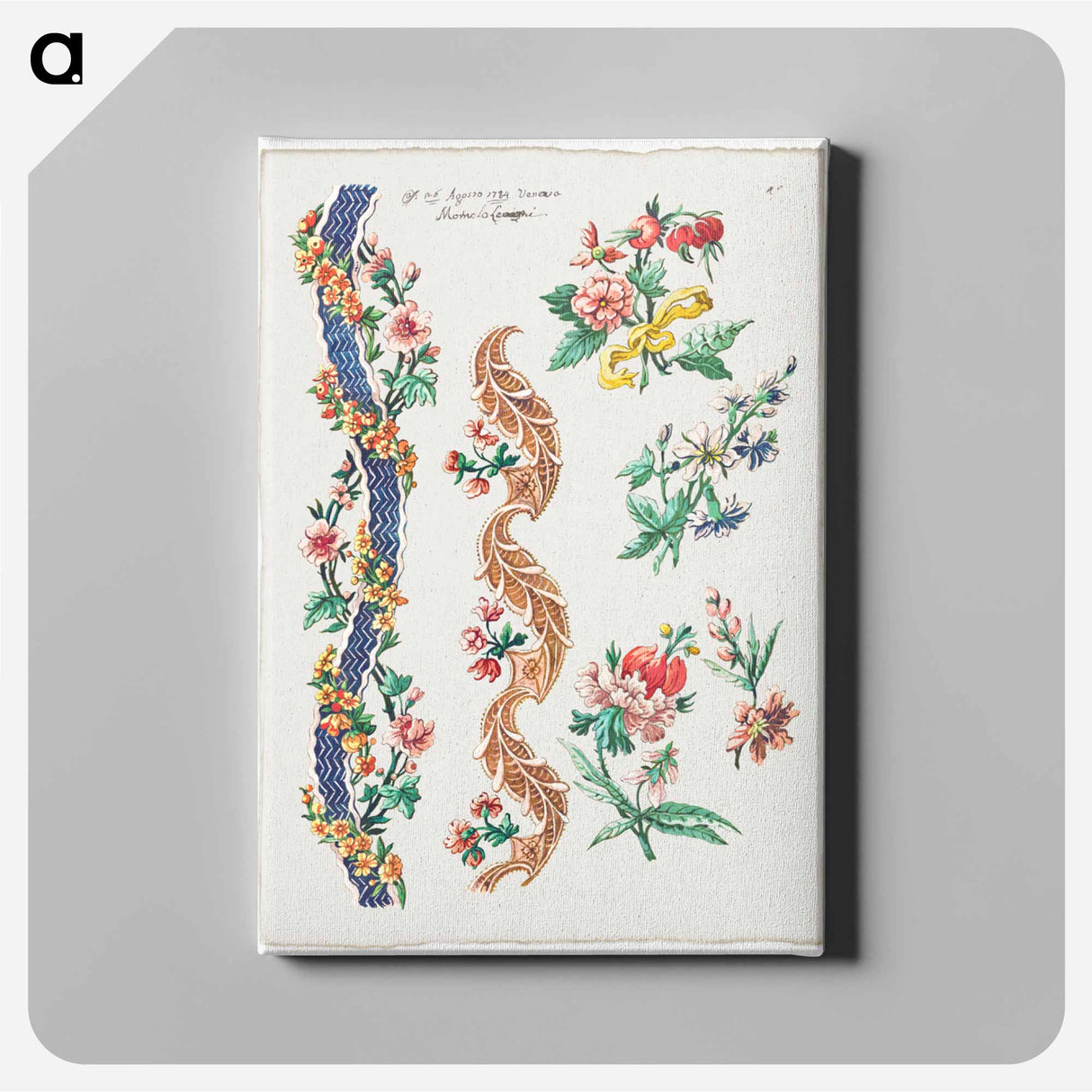 アートパネル-Floral Designs and Floral Bands
- クリーブランド美術館 Canvas.