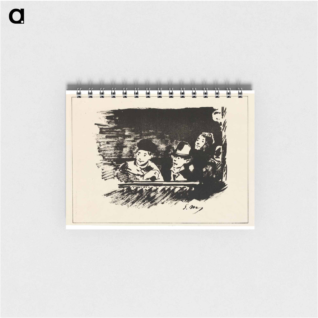 In the Upper Gallery - エドゥアール マネ Memo.