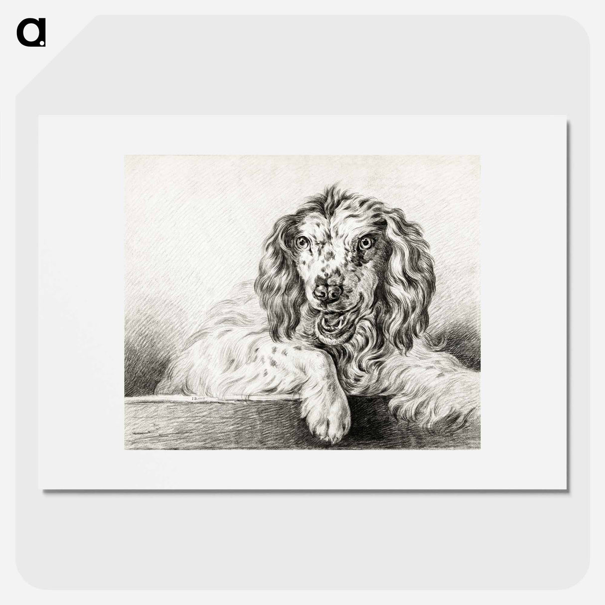 Dog - ジャン ベルナール Poster.