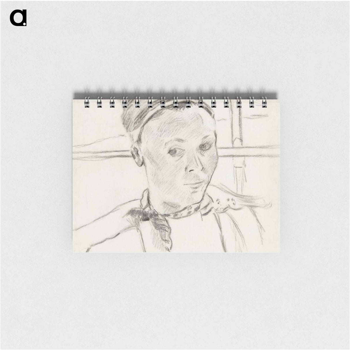 Bust of a Young Breton Woman - ポール ゴーギャン Memo.