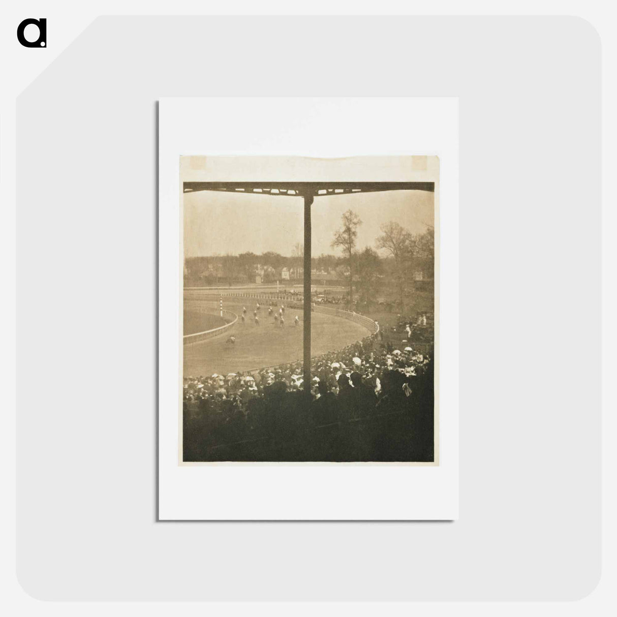 アートポストカード-Going to the Start - アルフレッド スティーグリッツ Postcard.