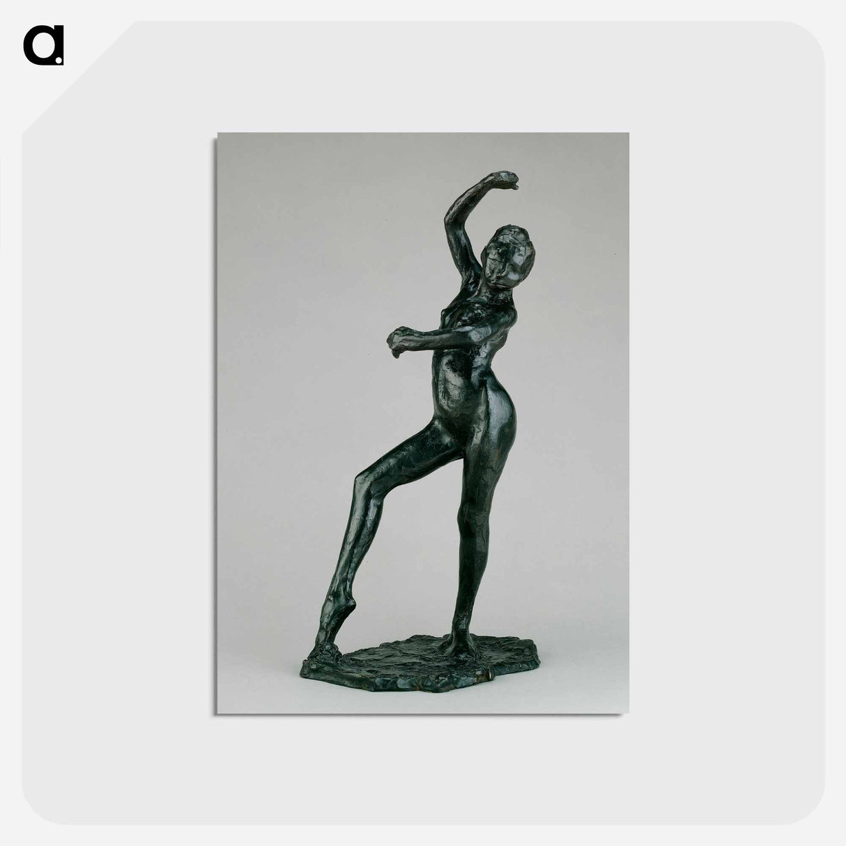 アートポストカード-Spanish Dance - エドガー ドガ Postcard.