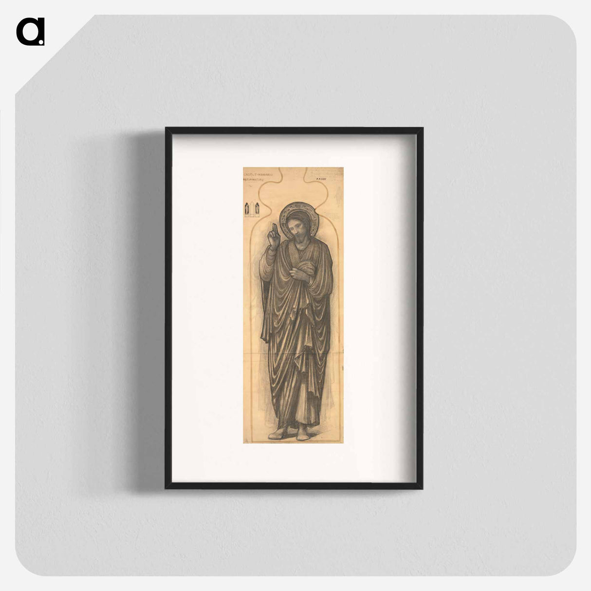 Salvator Mundi - エドワード バーン ジョーンズ Poster.