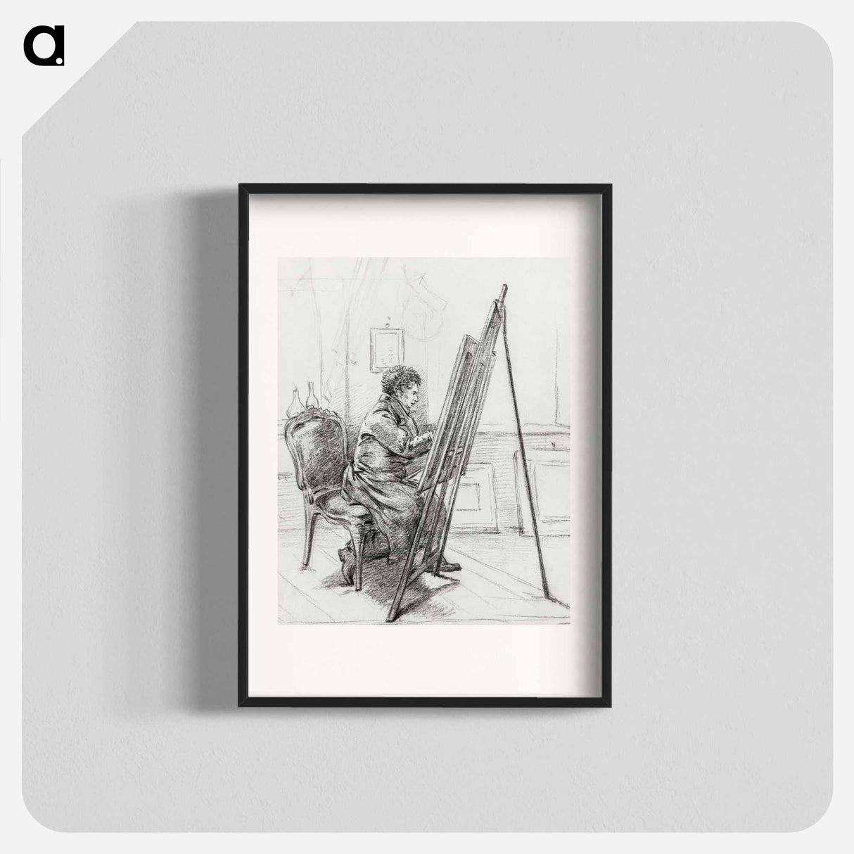 Portrait of Gerrit Jan Michaëlis - ジャン ベルナール Poster.