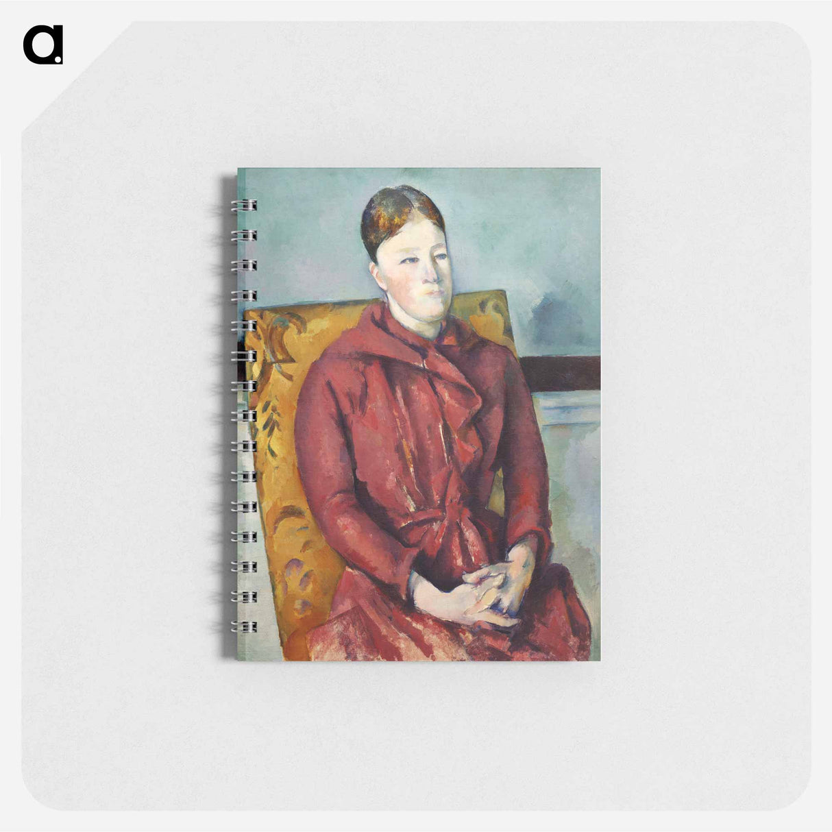 Madame Cézanne in a Yellow Chair - ポール セザンヌ Memo.