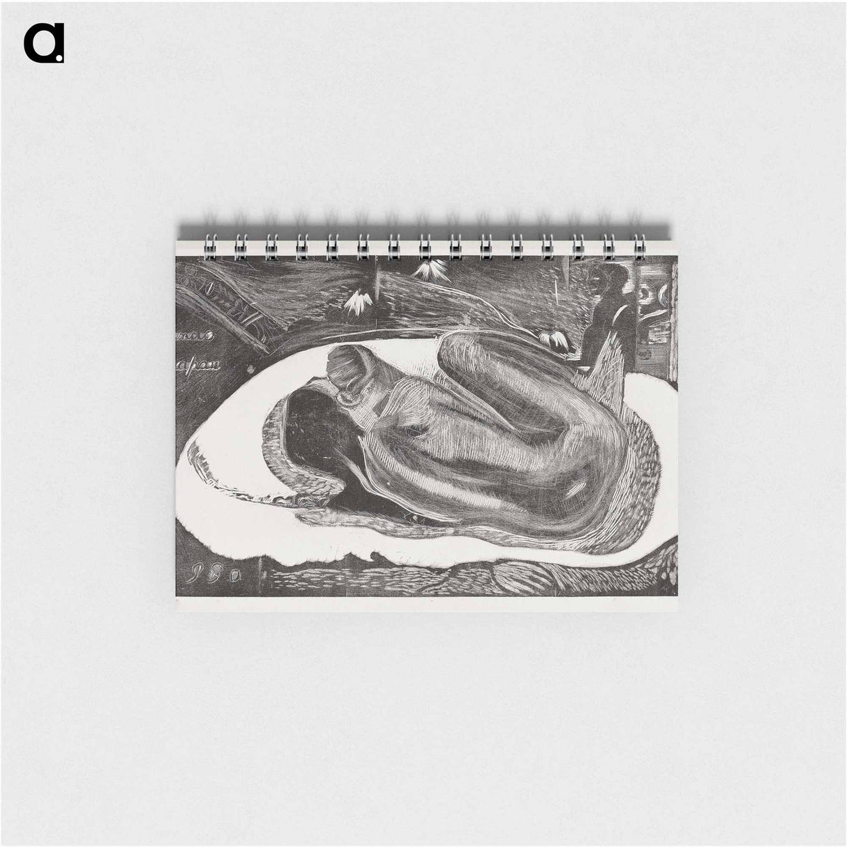 She Thinks of the Ghost or The Ghost Thinks of Her - ポール ゴーギャン Memo.