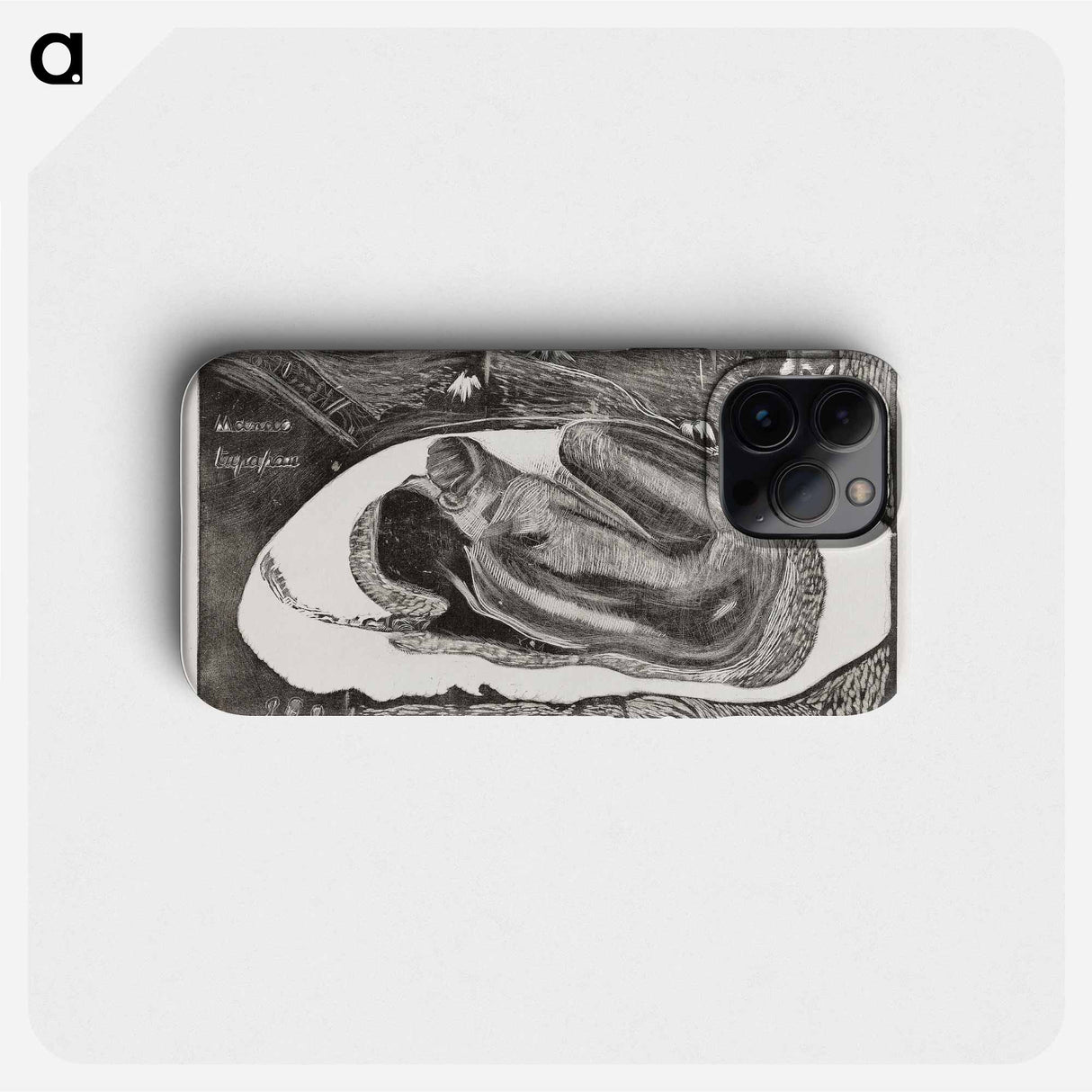She Thinks of the Ghost or The Ghost Thinks of Her - Paul Gauguin Phone Case.