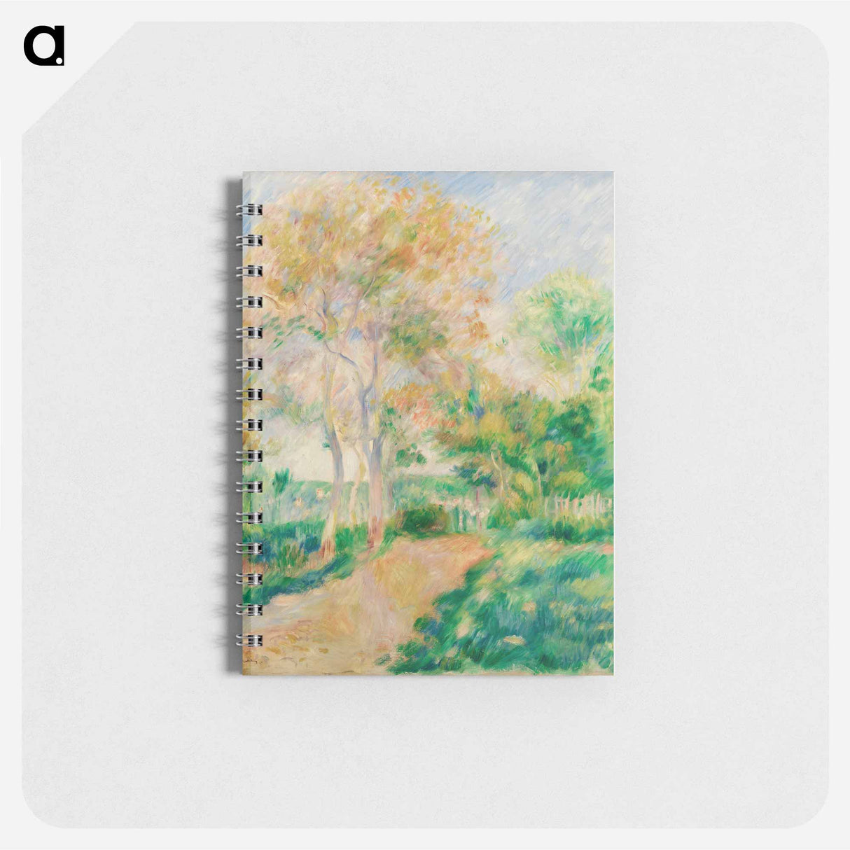 Autumn Landscape - ピエール オーギュスト ルノワール Memo.