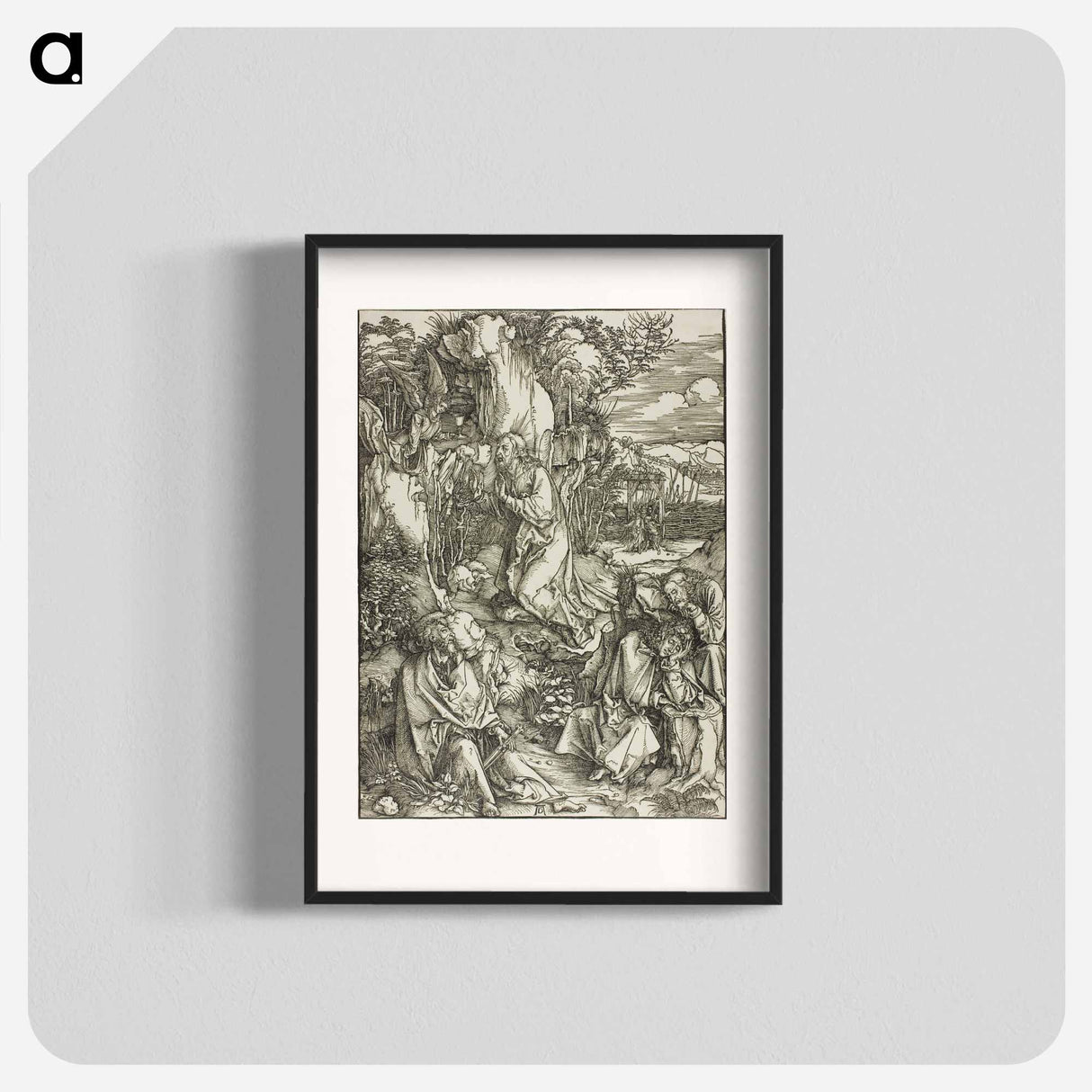 Agony in the Garden - アルブレヒト デューラー Poster.