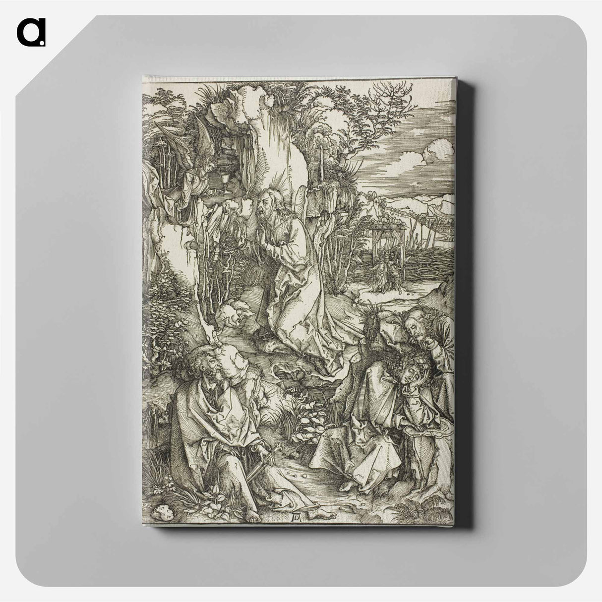 Agony in the Garden - アルブレヒト デューラー Canvas.