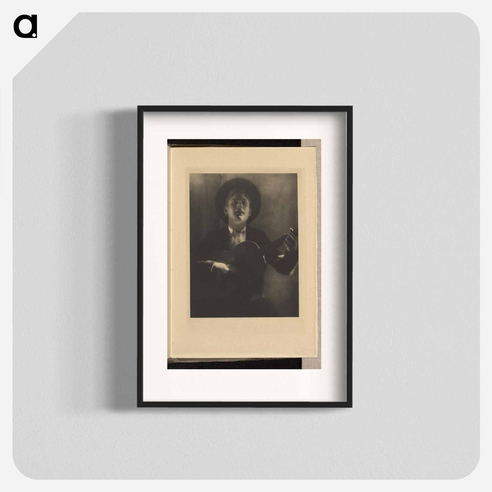 Guitar Player of Seville - アルフレッド スティーグリッツ Poster.