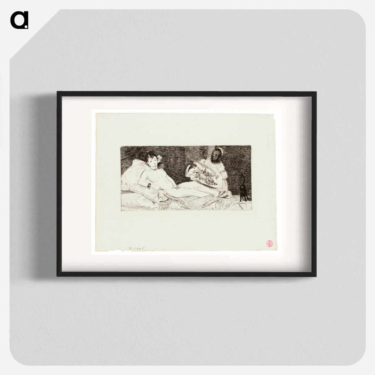 Olympia - エドゥアール マネ Poster.