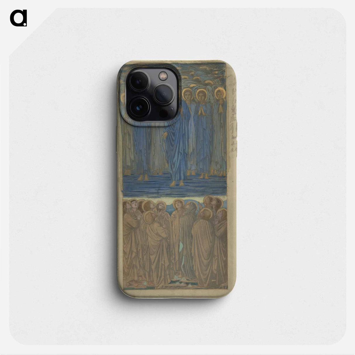 Ascension of Christ (Acts I, 1–9): Study for stained-glass window - エドワード バーン ジョーンズ Phone Case.