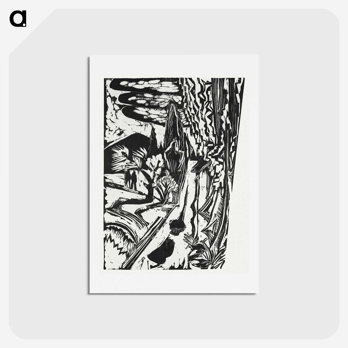 2-73_Ernst-Ludwig-Kirchner_hagaki
