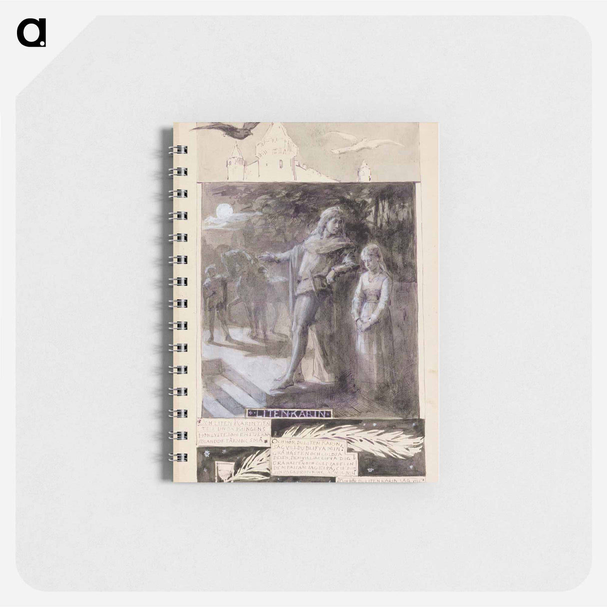 Illustration of the little karin - アルバート エーデルフェルト Memo.