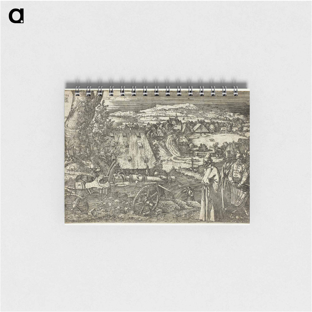 Landscape with Cannon - アルブレヒト デューラー Memo.