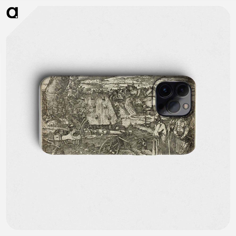 Landscape with Cannon - アルブレヒト デューラー Phone Case.