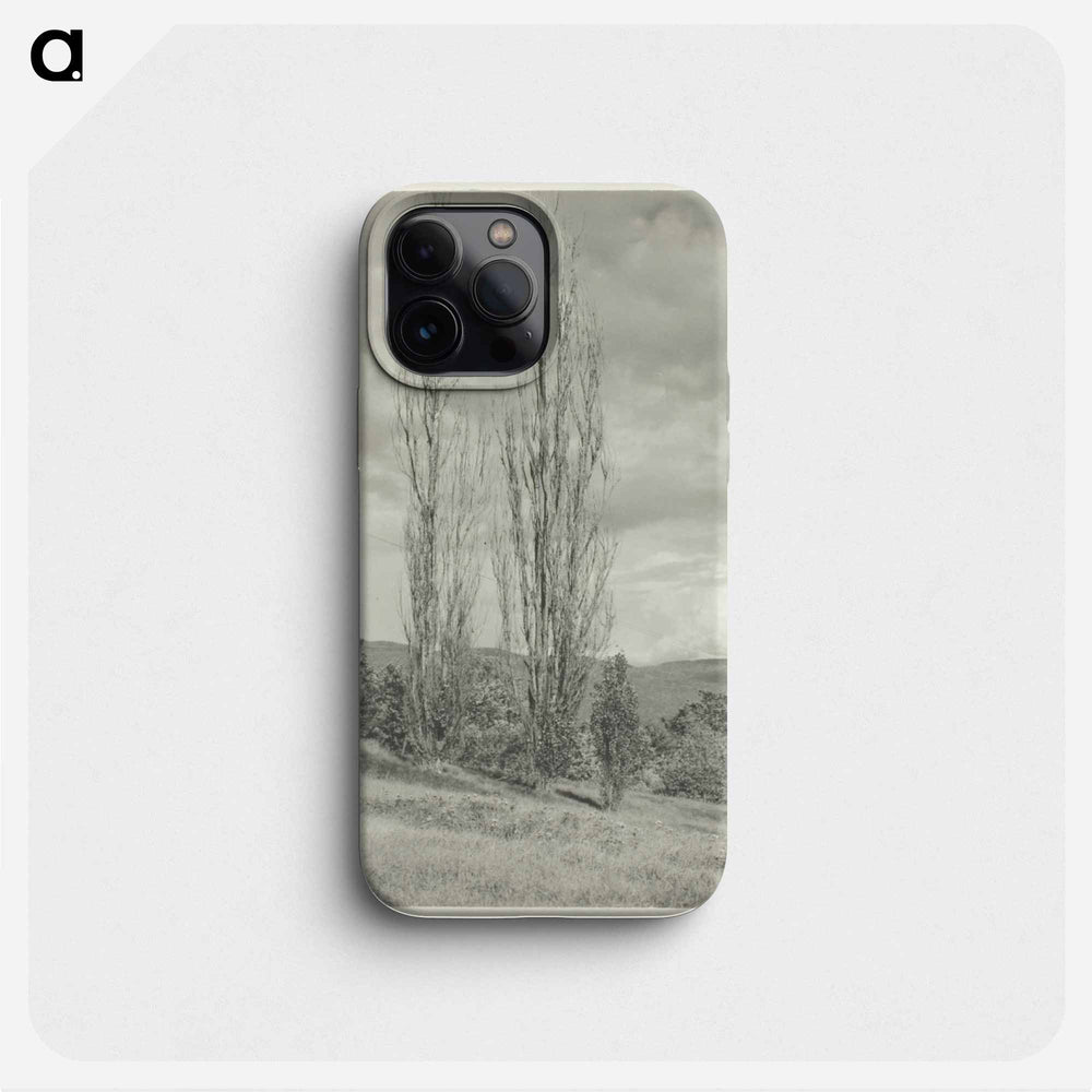 Poplars—Lake George - アルフレッド スティーグリッツ Phone Case.