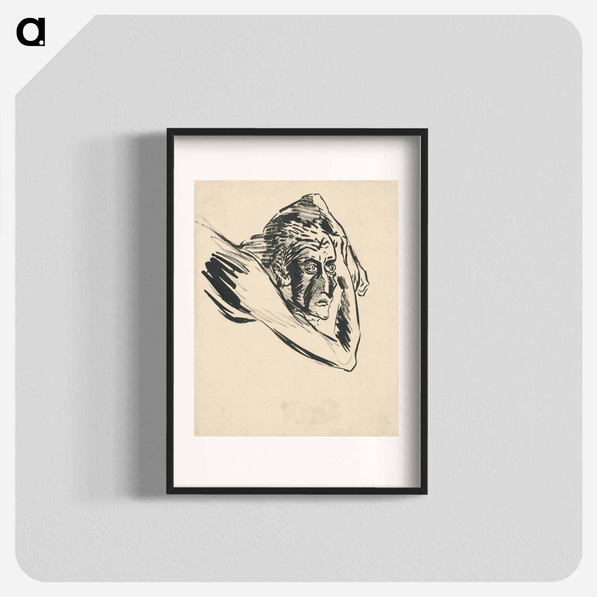 Lost in thought - アーノルド ピーター ワイズ クビンチャン Poster.